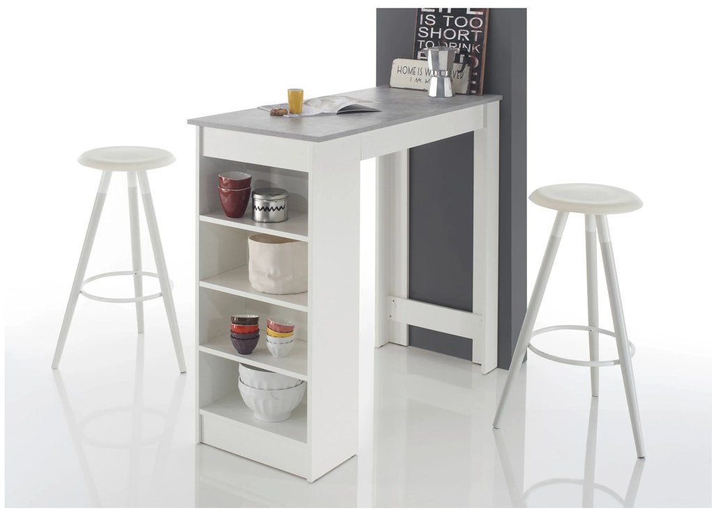 Bárasztal Matioso (beton + fehér). 1097869