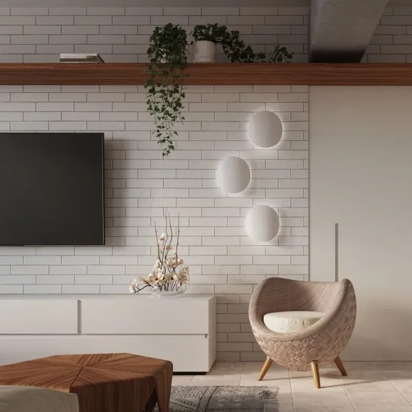 Sollux SL.0934 - Fali lámpa SENSES 2xG9/40W/230V fehér