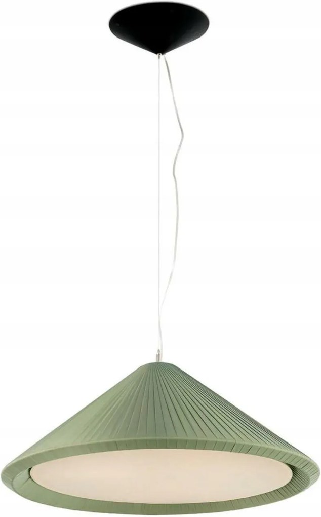 Faro Saigon In 700 dizájner függeszték, olívazöld, átmérő 70 cm