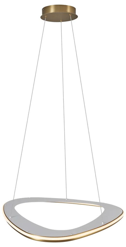 Design függőlámpa arany 3 lépésben dimmelhető - Organico