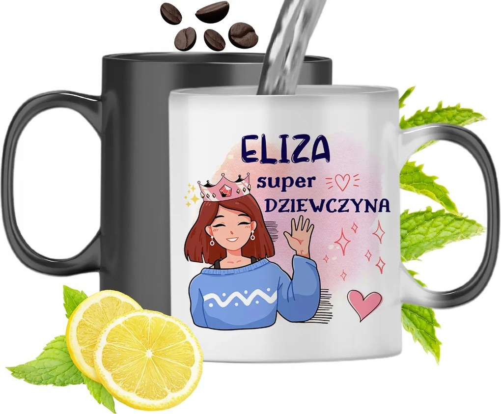 Eliza Varázsbögre Születésnapi Ajándék Nyomtatott Fotóval