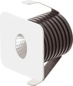 RENDL RIO SQ O süllyesztett lámpa fehér 230V LED 3W 22° 3000K