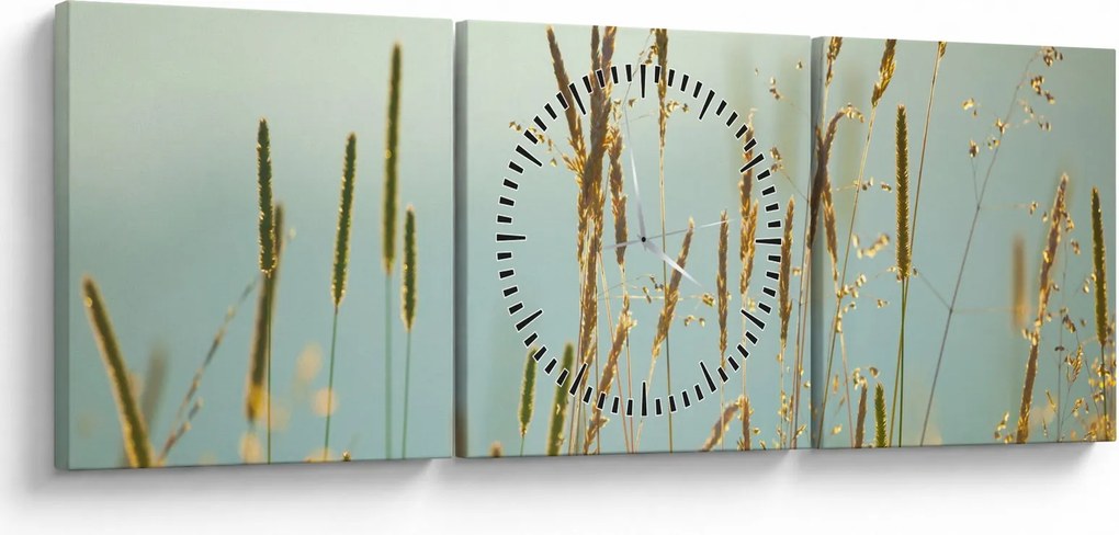 Kép - Réti pillanat (órával) (90x30 cm)
