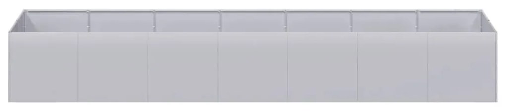 vidaXL horganyzott acél növénytartó 280x80x40 cm