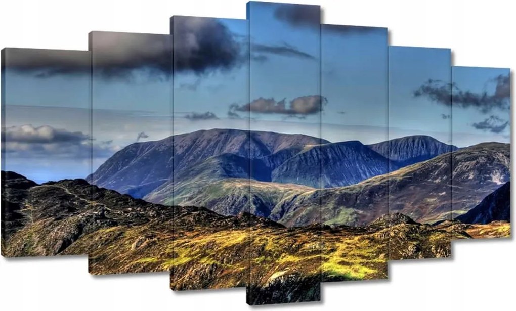 Festmények 140x80 Gyönyörű kilátás a hegyekre