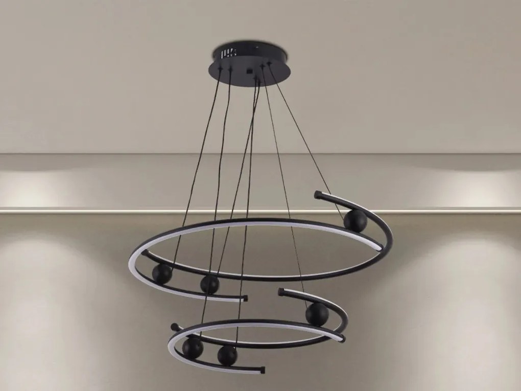 NEDES J4346-B Modern Led Függesztett Lámpa IP20