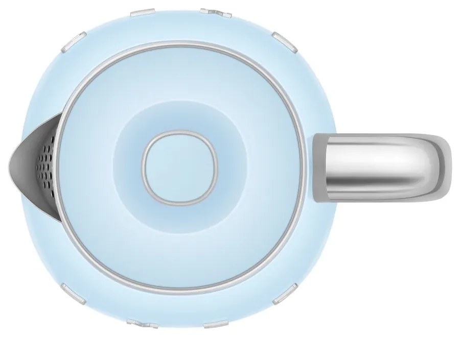 Világoskék rozsdamentes acél vízforraló 800 ml Retro Style – SMEG