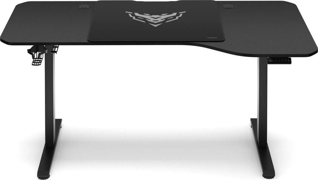 Diablo X-Tensio Állítható Magasságú Íróasztal 1600 Fekete