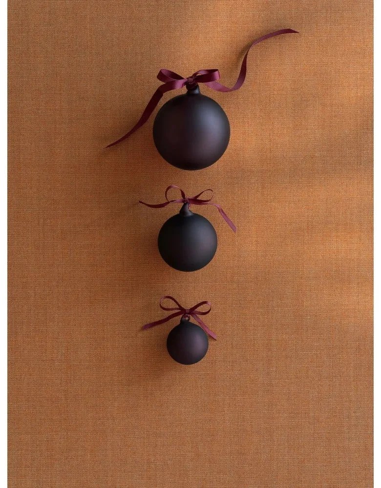 Üveg kézzel fújt karácsonyfadísz készlet 2 db-os ø 9 cm Juhla – Blomus