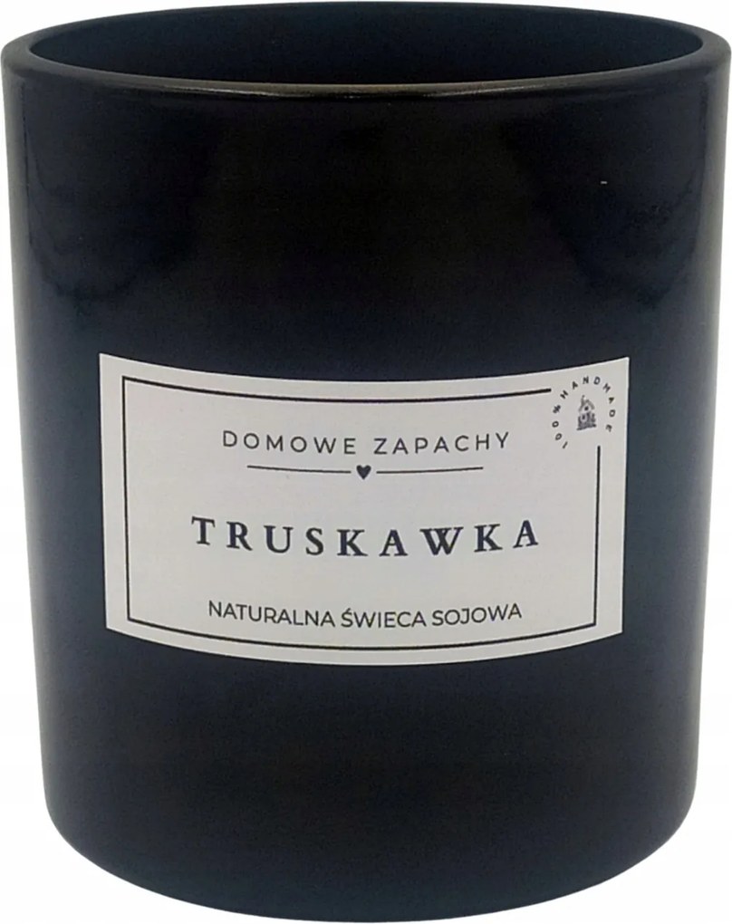 Szójagyertya Illatos Eper 300 ml Természetes Kézzel készített