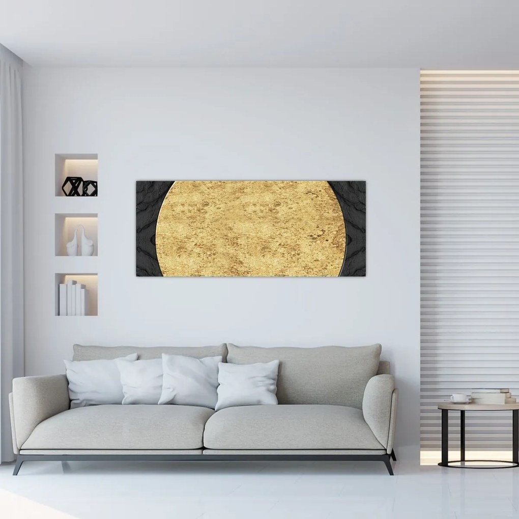 Kép - Arany szerkezet N⁰2 (120x50 cm)