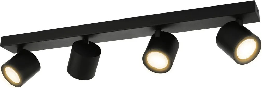 Italux Modern Spot lámpa Karlota Fekete ITXSPL-31959-4B-BK