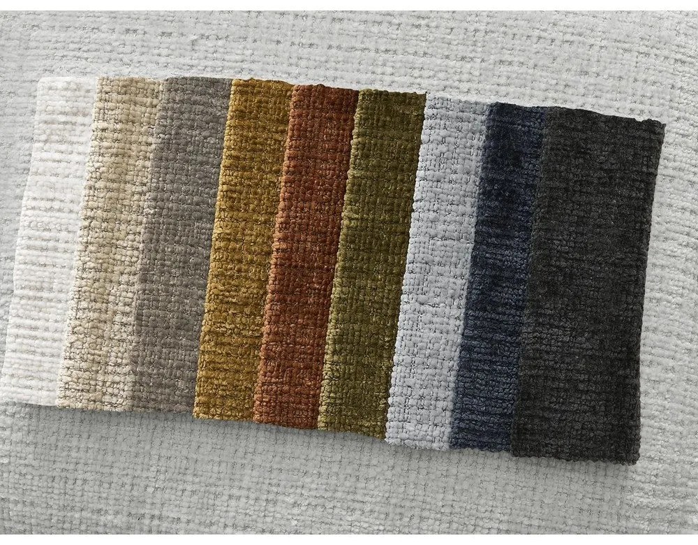 Világosszürke zsenília lábtartó Leonore – Bobochic Paris