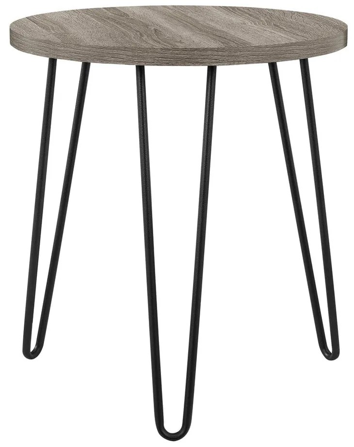 Owen barnásszürke tárolóasztal, ø 50 cm - Støraa