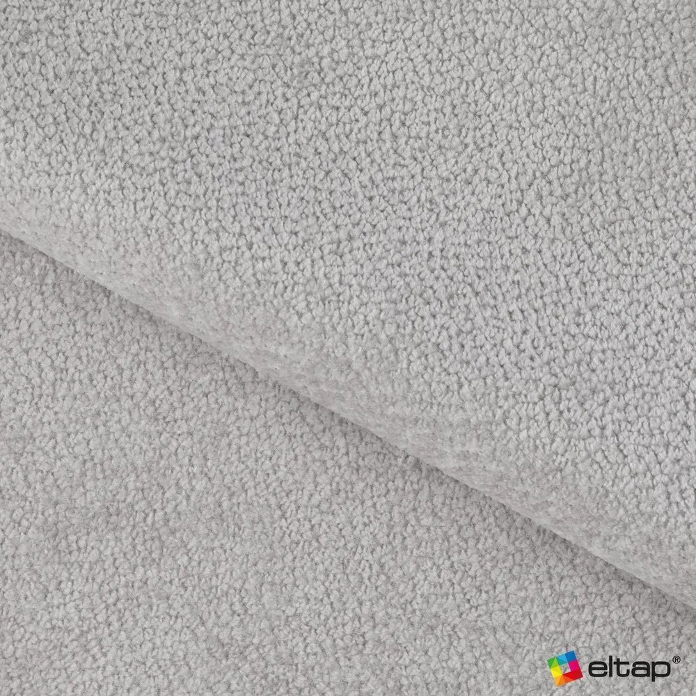 Szürke kárpitozott ágyneműtartós franciaágy ágyráccsal 160x200 cm Dizzle – ELTAP