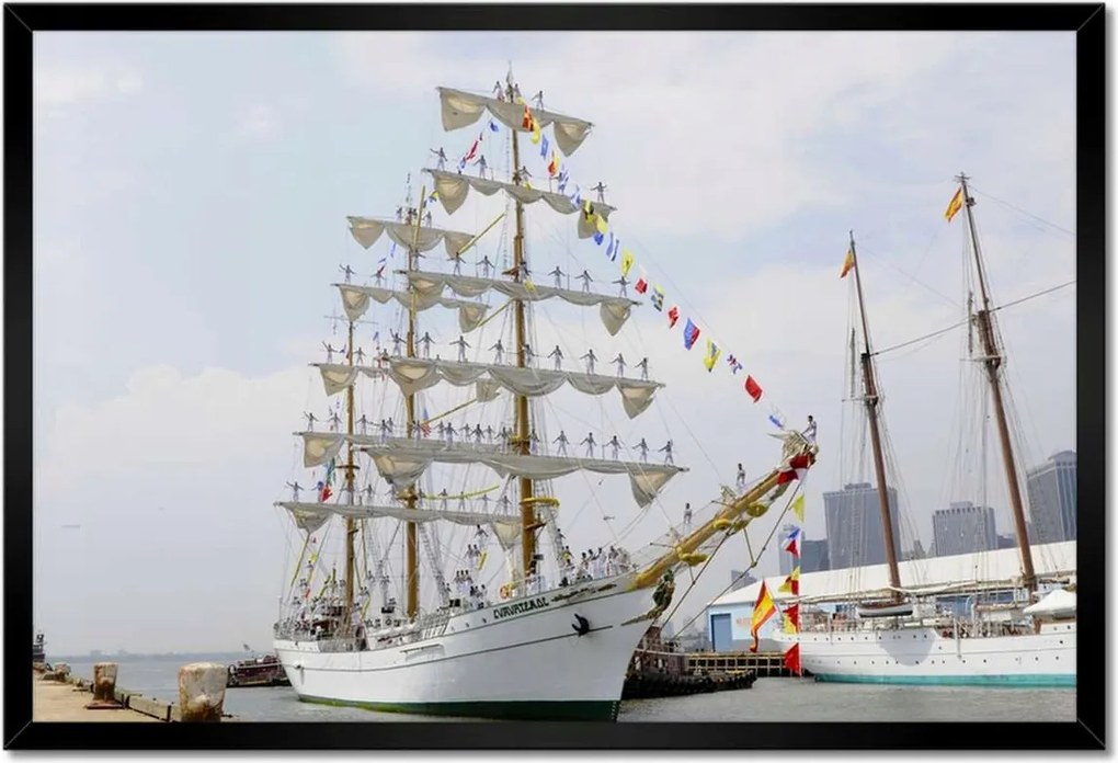 Poszterek keretben 60x40 Vitorláshajó