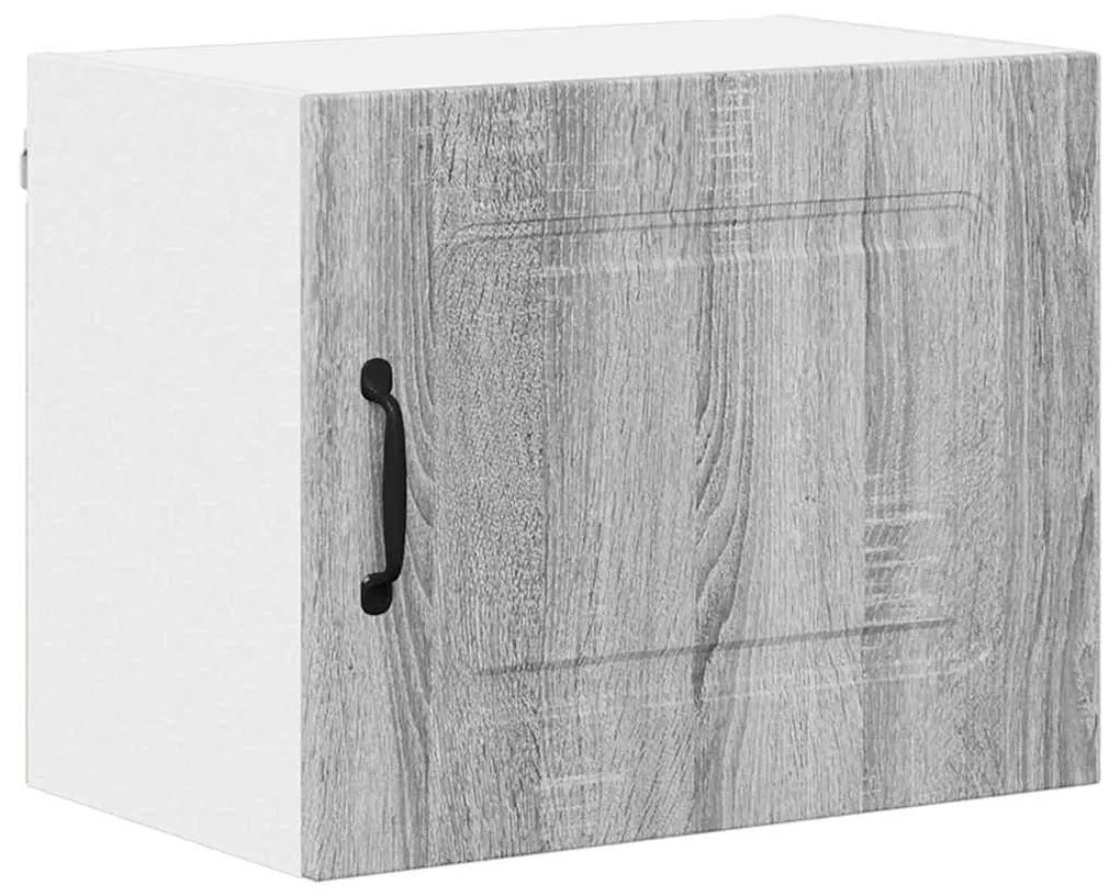 Fali konyhaszekrény 2 pcs Szürke Sonoma 50 x 31 x 40 cm Faanyag