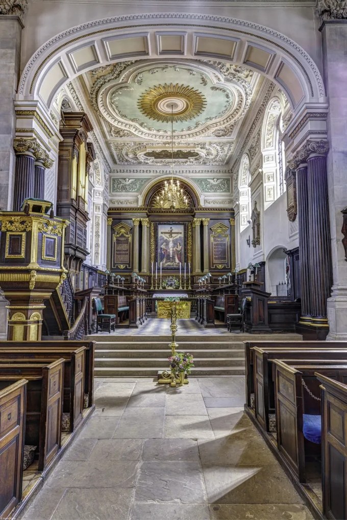 Poszter 40x60cm Mindenszentek templom, Assaf Frank