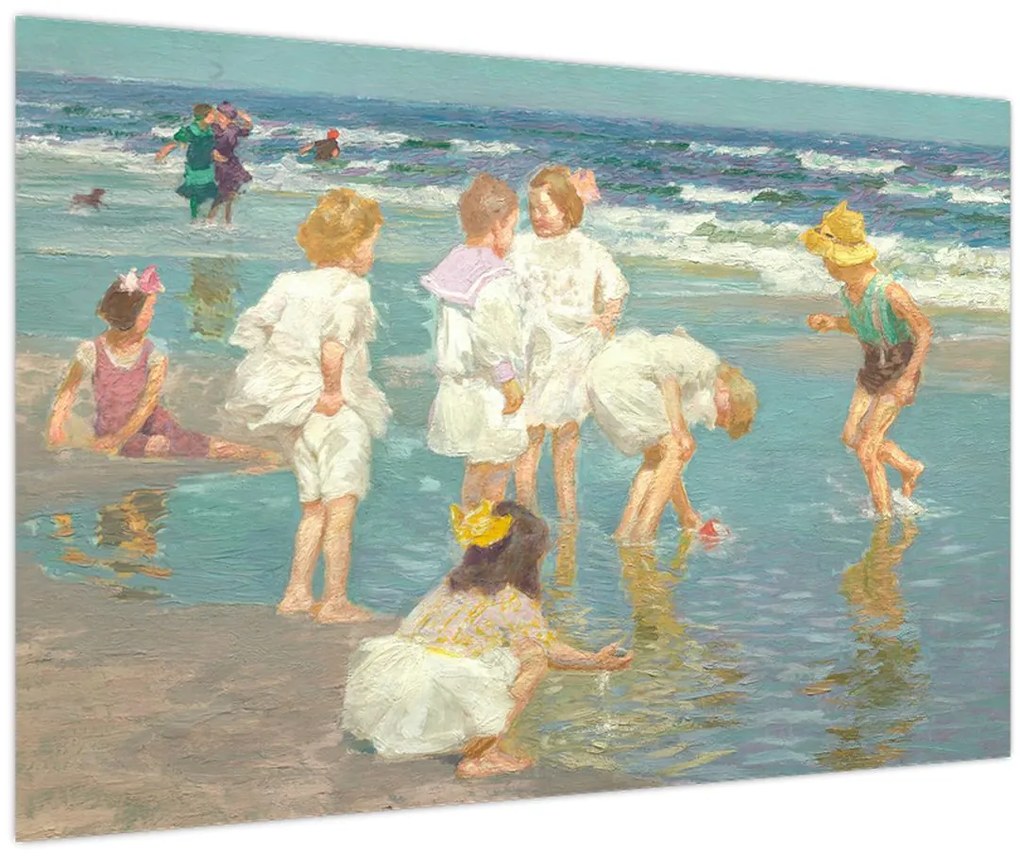 Kép - Edward Henry Potthast, A Holiday, reprodukciók (90x60 cm)