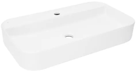 Munkalapos mosdó SAT Infinitio 70x40 cm túlfolyó nélkül SATINF4070