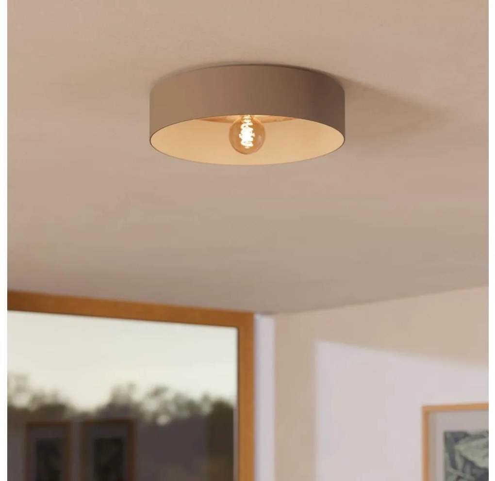 Eglo Eglo 900838 - Mennyezeti lámpa DUAIA 1xE27/40W/230V barna EG900838