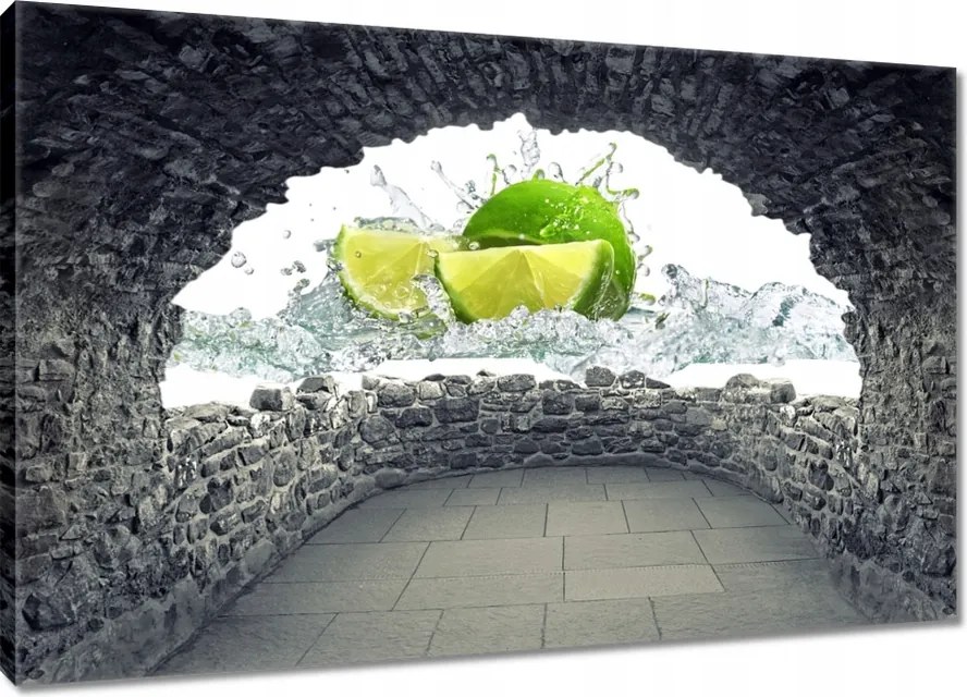 Vászonkép 90x60 Lime Fresh