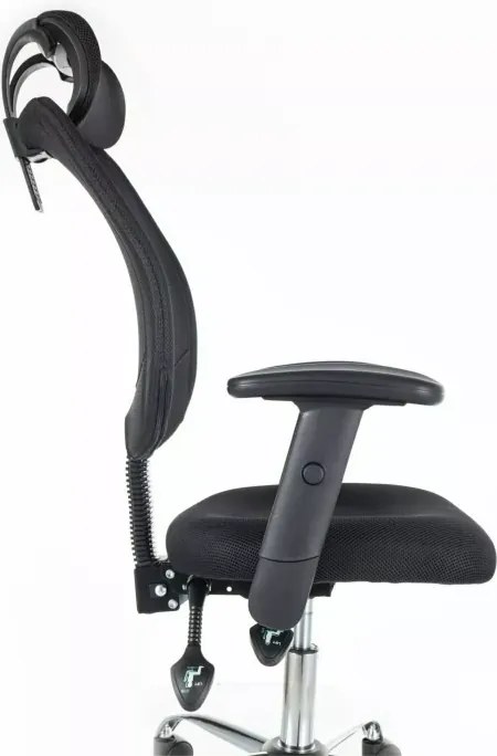 Fekete irodai szék FLEXISEAT Q-118RC