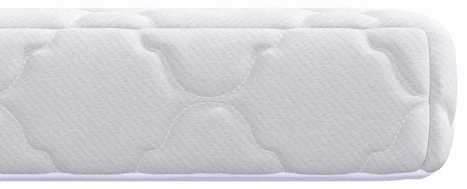 Matrac Kókuszréteggel Fehér 160 x 80 cm PU hab