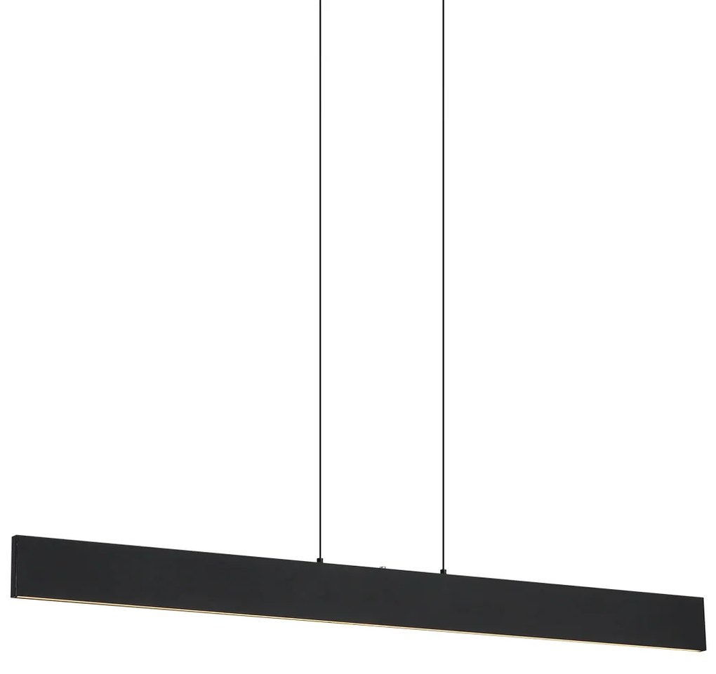 Modern fekete függőlámpa LED-del, 3 lépésben dimmelhető - Straight