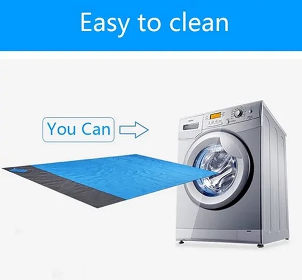 Zaparkorun Nagy pléd a strandra vagy a természetbe - narancssárga