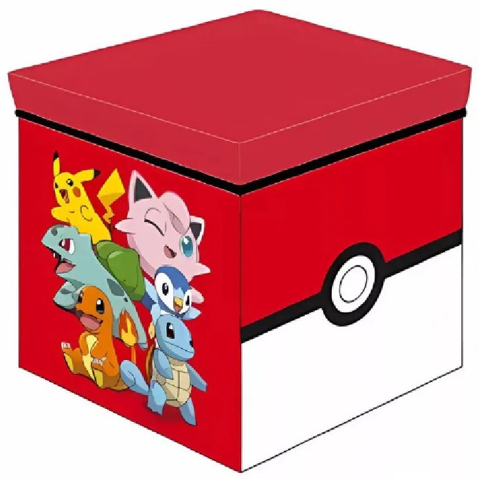 Pokémon Team játéktároló 30×30×30 cm
