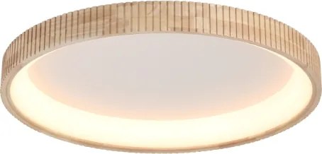 Brilagi - LED mennyezeti lámpatest FALCON WOOD MODERN LED/60W/230V átm. 80 cm, fa