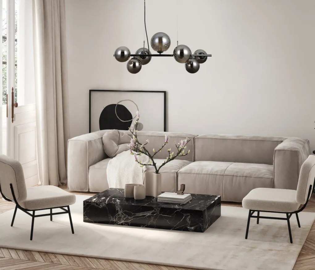 Italux CANELLO PND-406007-7A-BCR Függőlámpa 7x5W/G9 IP20