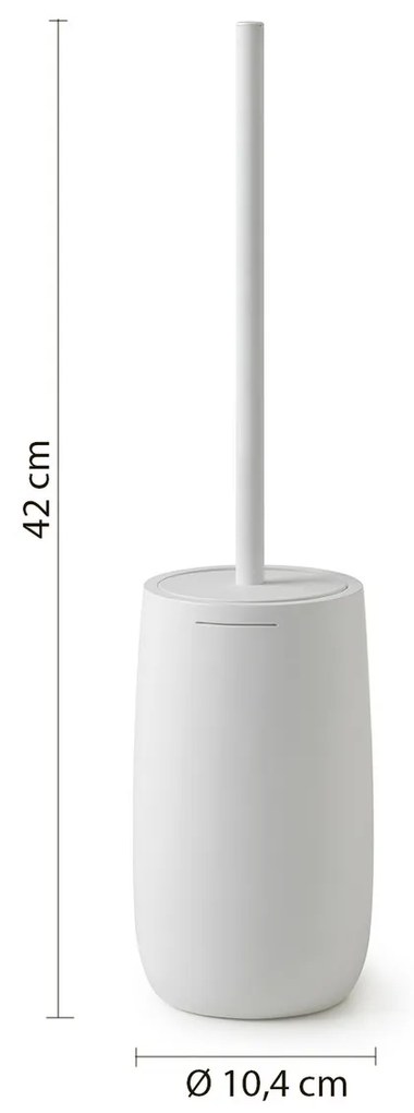 GEDY KI3302 Kira álló WC-kefe, fehér matt