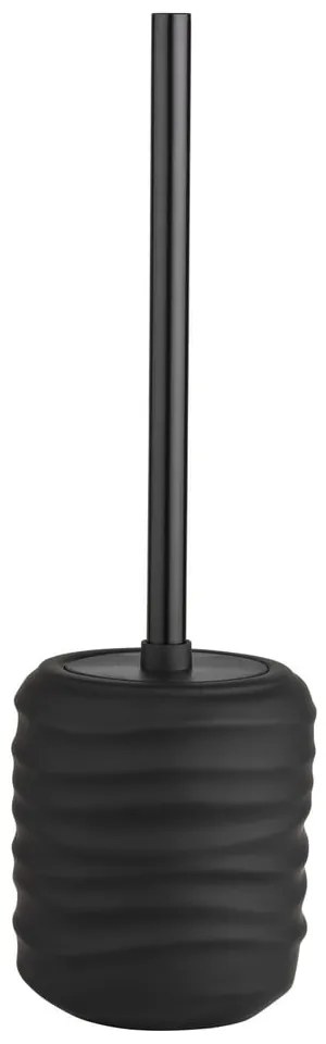 Fekete kerámia WC-kefe Illana – Wenko