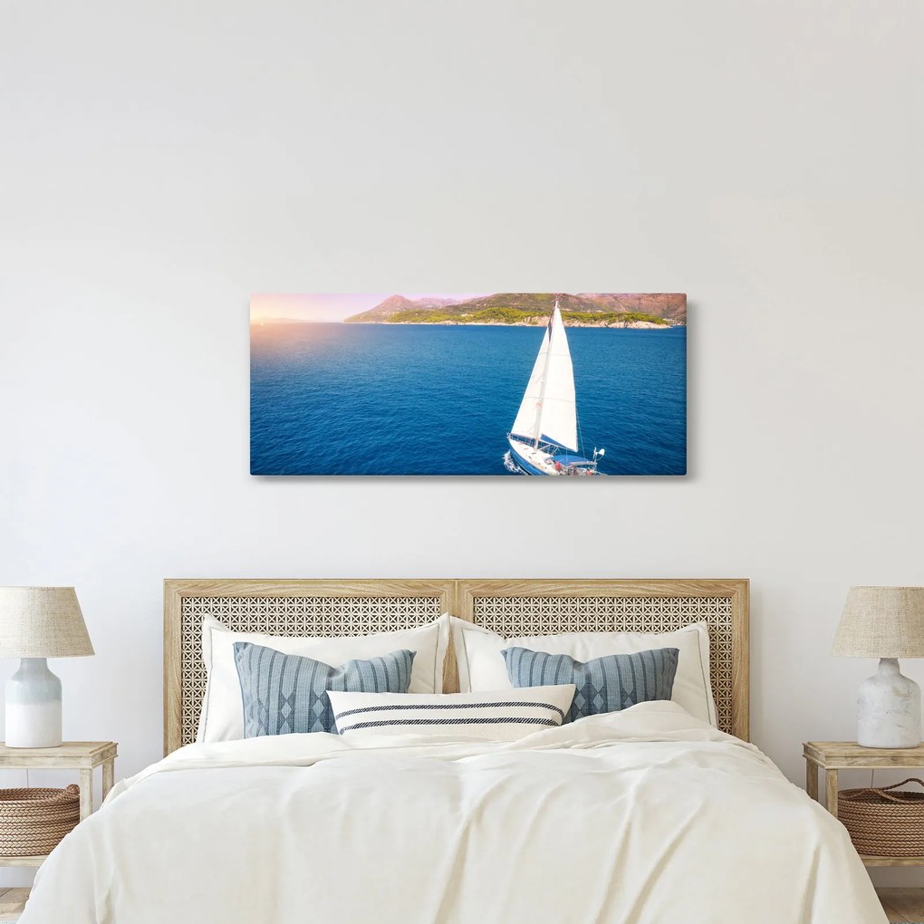 Kép - Hajókirándulás (120x50 cm)