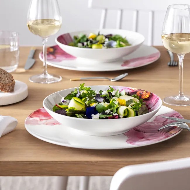 Svédasztalos tányér Rose Garden Coupe 31,8 cm - Villeroy & Boch