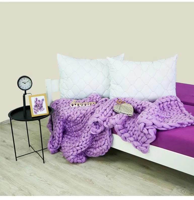 EMI Antiallergén párna levendulás huzattal 50x70 cm, Párna 50x70 cm