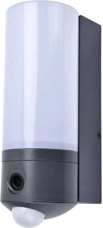 LUTEC 5196004118 POLLUX Fali Lámpa Mozgásérzékelővel Antracit LED IP44