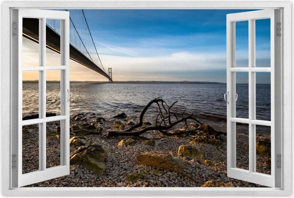 Poszterek 90x60 Nyugalom a híd alatt