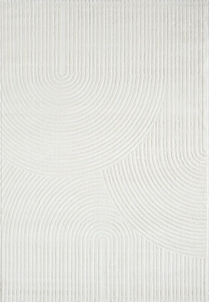 Elegáns Szőnyeg 80X150 Nappaliba Sűrű Krém Stílusos Costa 459 Krém