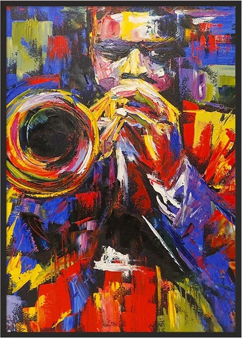 Vászonkép Poszter Keretben 33x43 cm Jazz P810