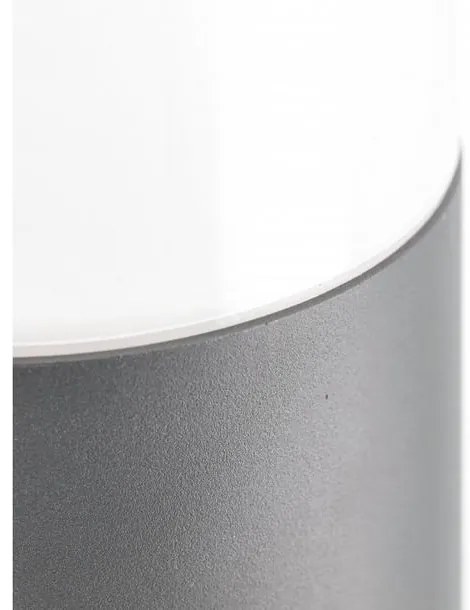 Lámpa Kerti lámpatest CORTA-P 40, E27, MAX.25W, IP44, AC220-240V, 50-60Hz, plug max. 3000W, rúd, grafit