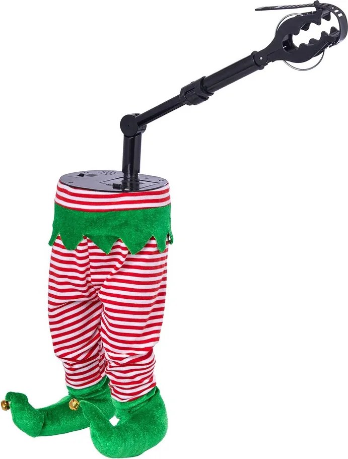 X-MAS mozgó dekoráció, manóláb