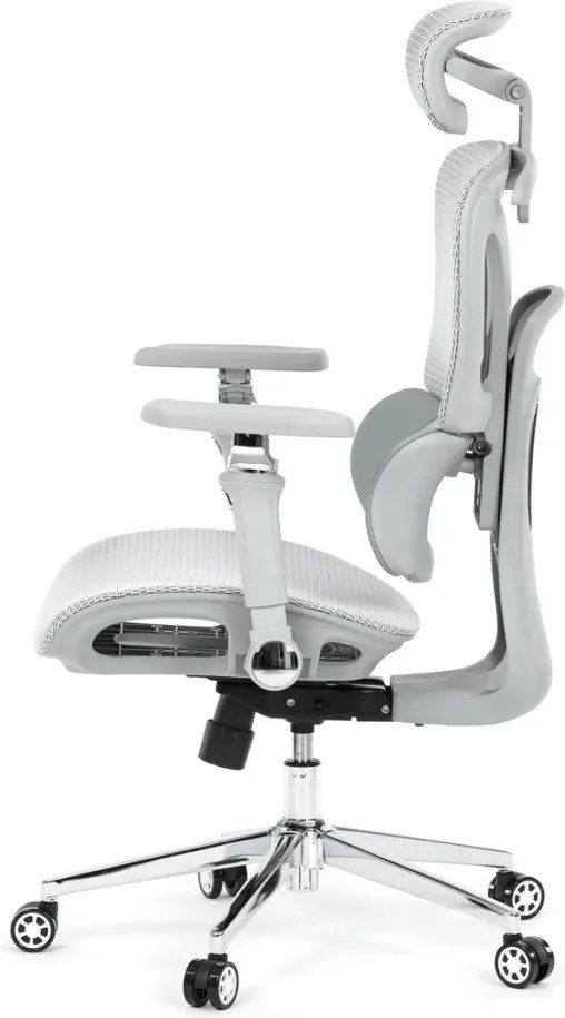 Irodai szék szinkronmechanikás szürke hálós GREY