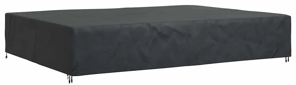 Kültéri bútorhuzat Fekete 350 x 260 x 90 cm 210D