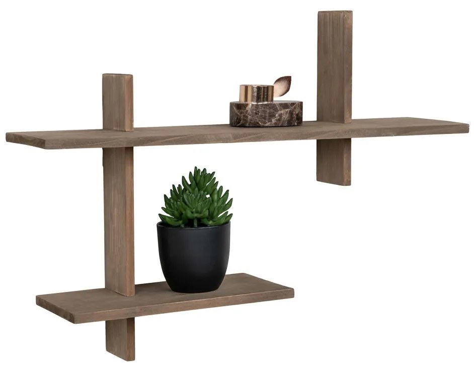 Ovada polc, fenyőfa, 60x15x44 cm