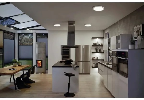 Paulmann 71023 - LED/22W Mennyezeti lámpa ABIA 230V matt króm