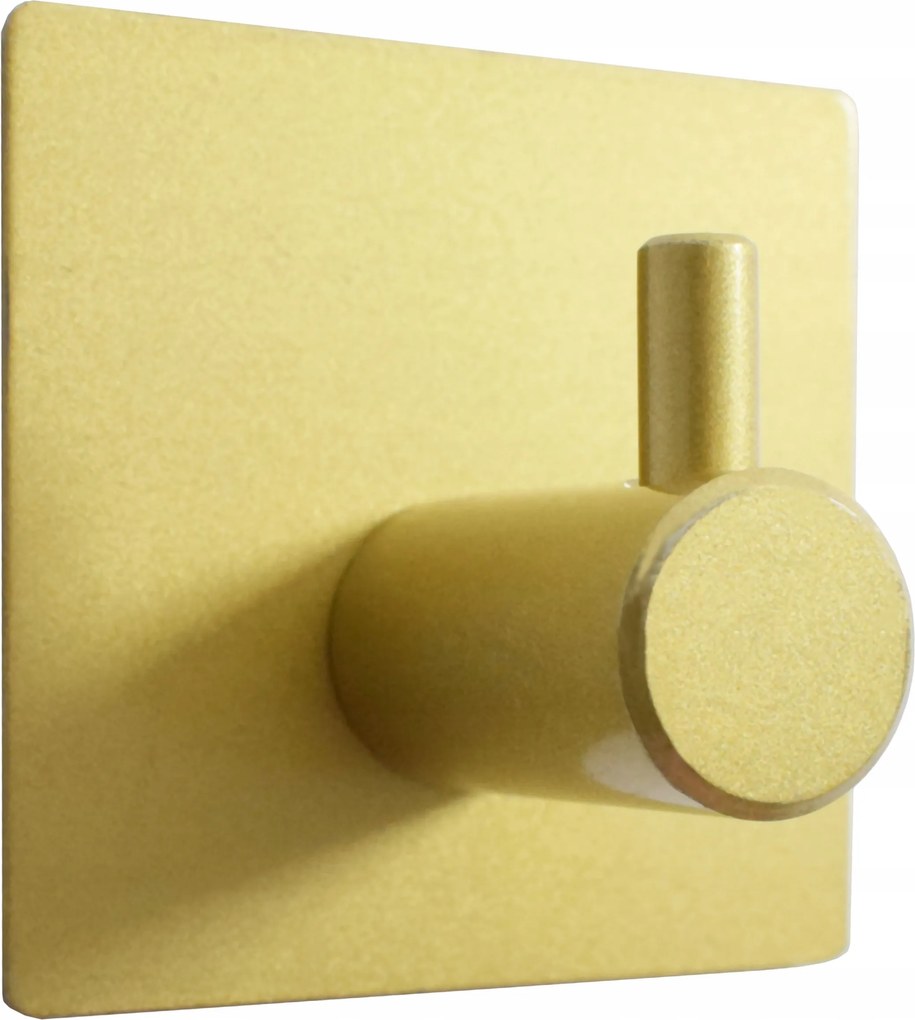 Akasztó Arany Négyzet Alakú Öntapadós strapabíró szalag tartó