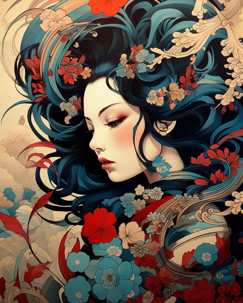 Poszter 40x50cm Suttogó a kertben